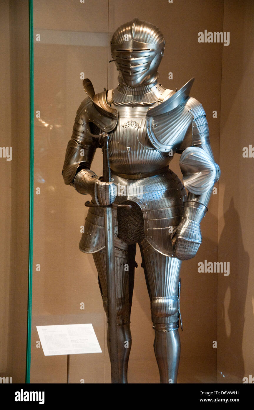16th Century German Armour in the Metropolitan Museum of Art, (Met) New
