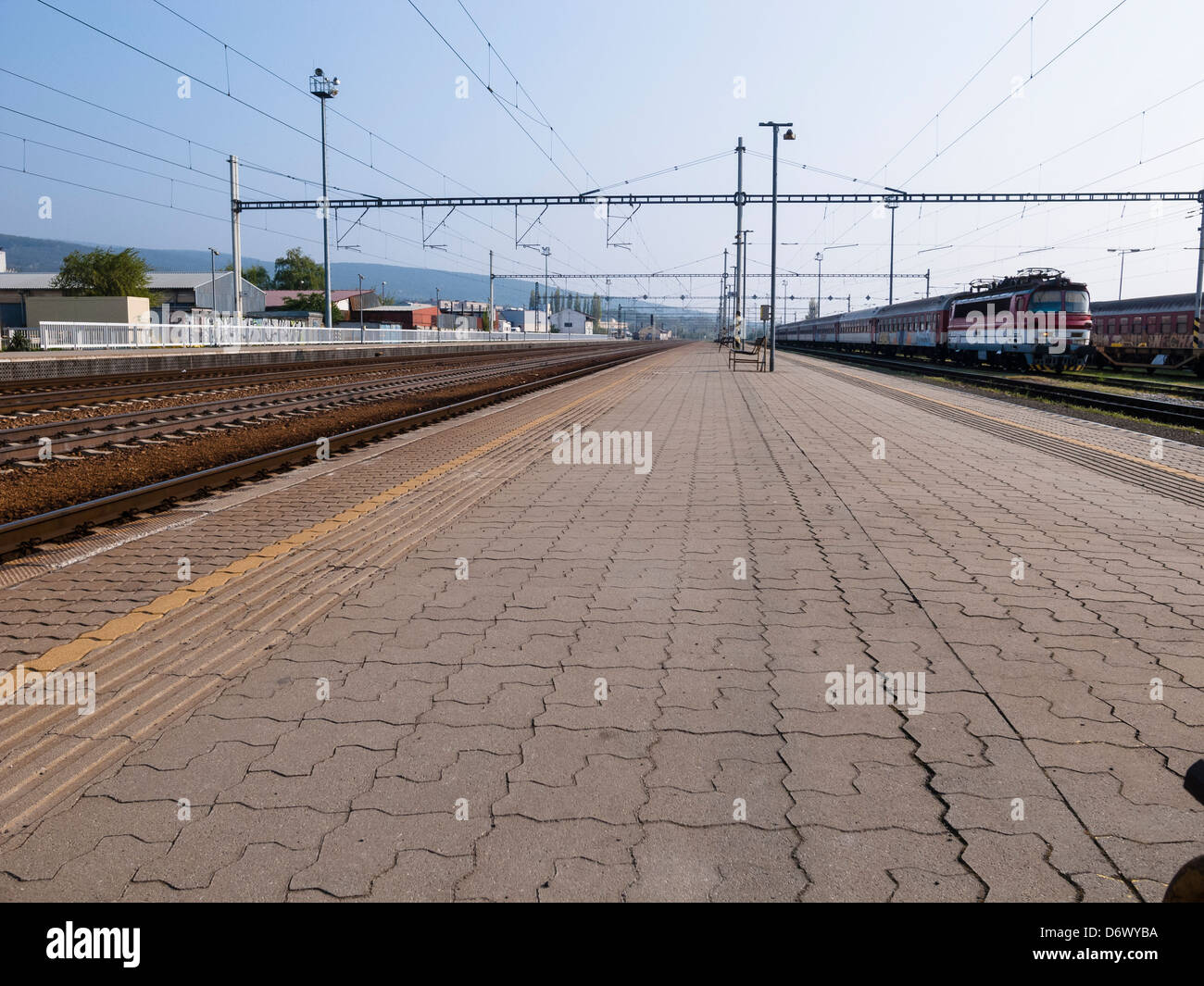 Bratislava Raca train station Stock Photo