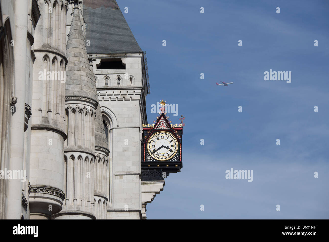 High Court Royal Courts of Justice Strand London Stock Photo