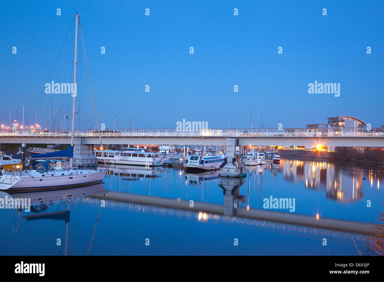 Penarth Marina, Cardiff, Wales, UK Stock Photo Alamy