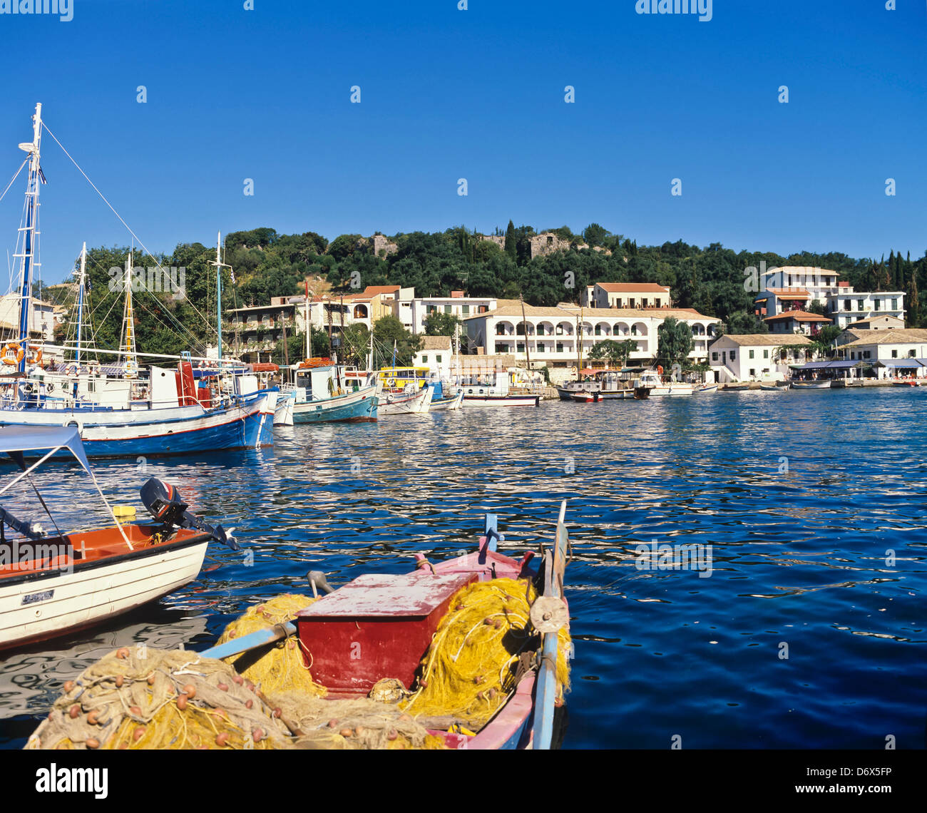 8564. Kassiopi, Corfu, Greece, Europe Stock Photo