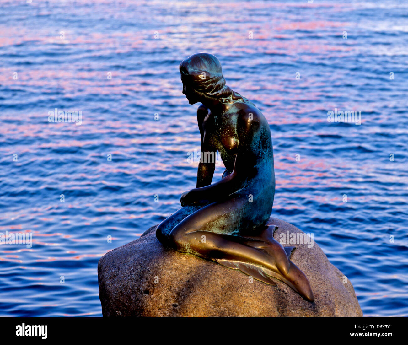8573. Little Mermaid, Copenhagen, Denmark, Europe Stock Photo - Alamy