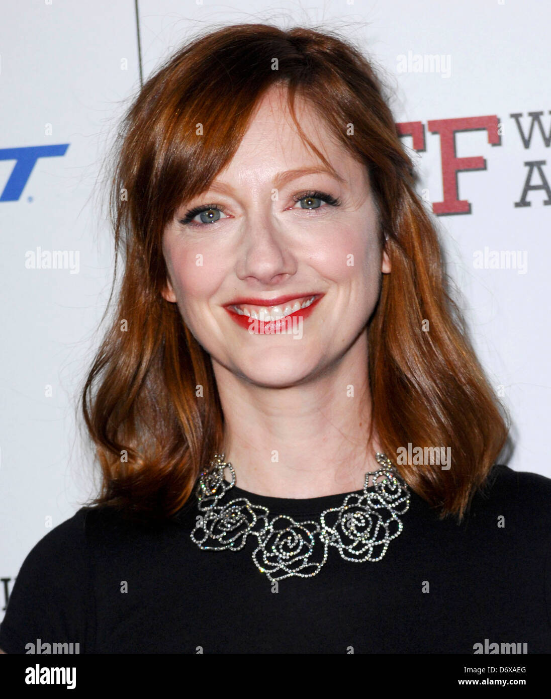 Judy Greer Jeff Who Lives At Home Premiere at the Director's Guild of America Los Angeles, California - 07.03.12 Stock Photo