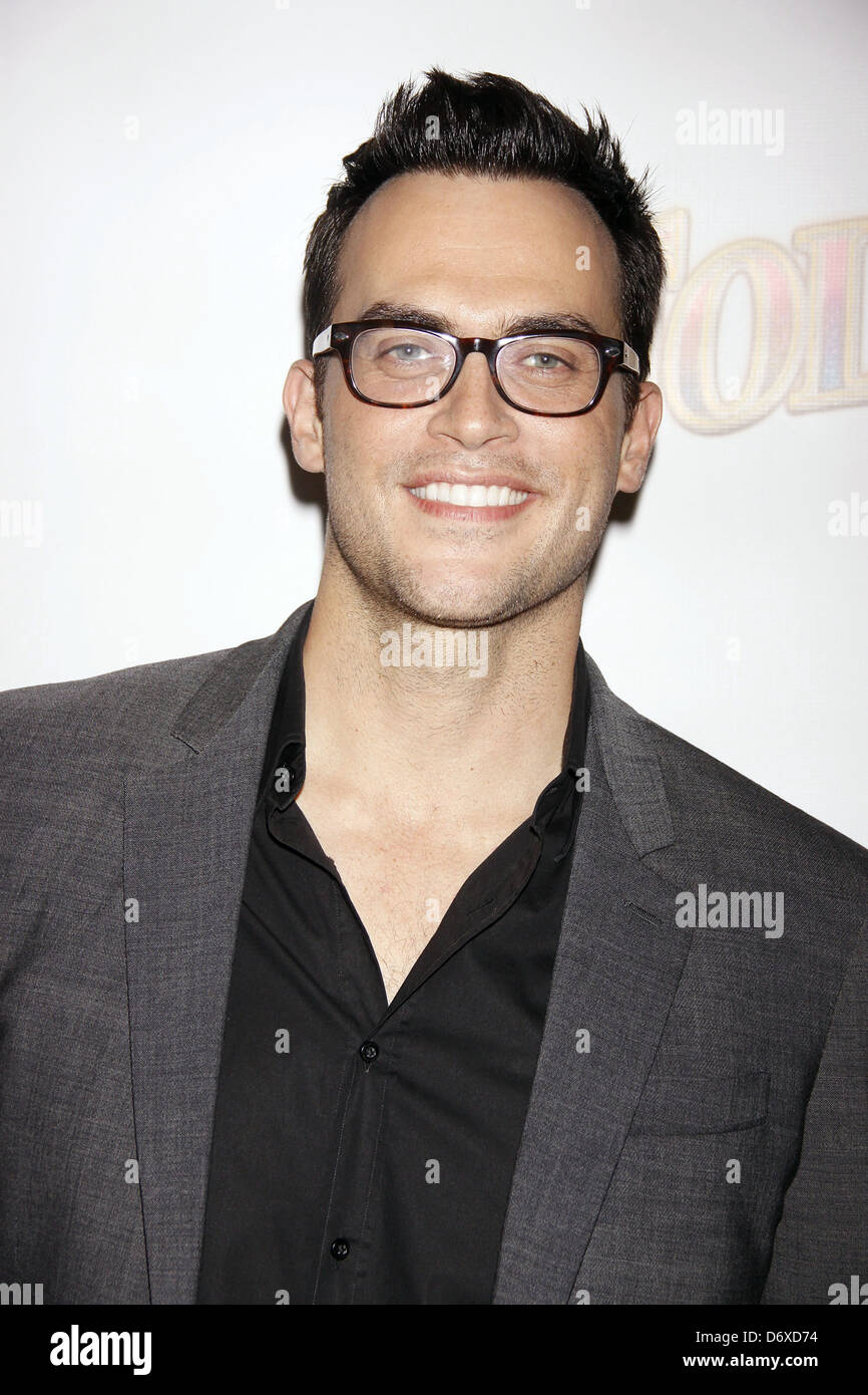 Cheyenne Jackson Opening night of the Broadway musical production of