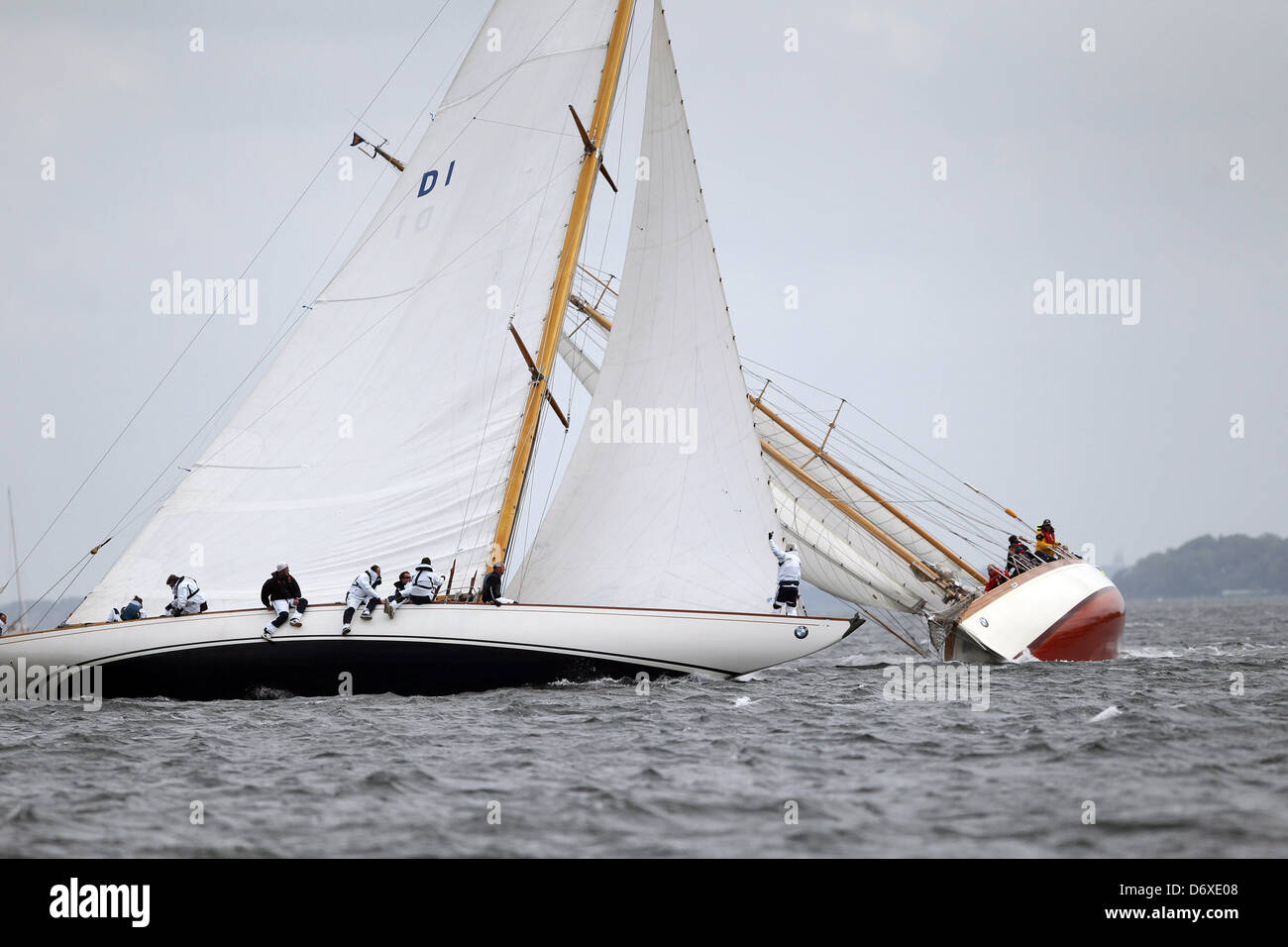 Flensburg, Germany, sailing event Robbe & Berking Classics Stock Photo
