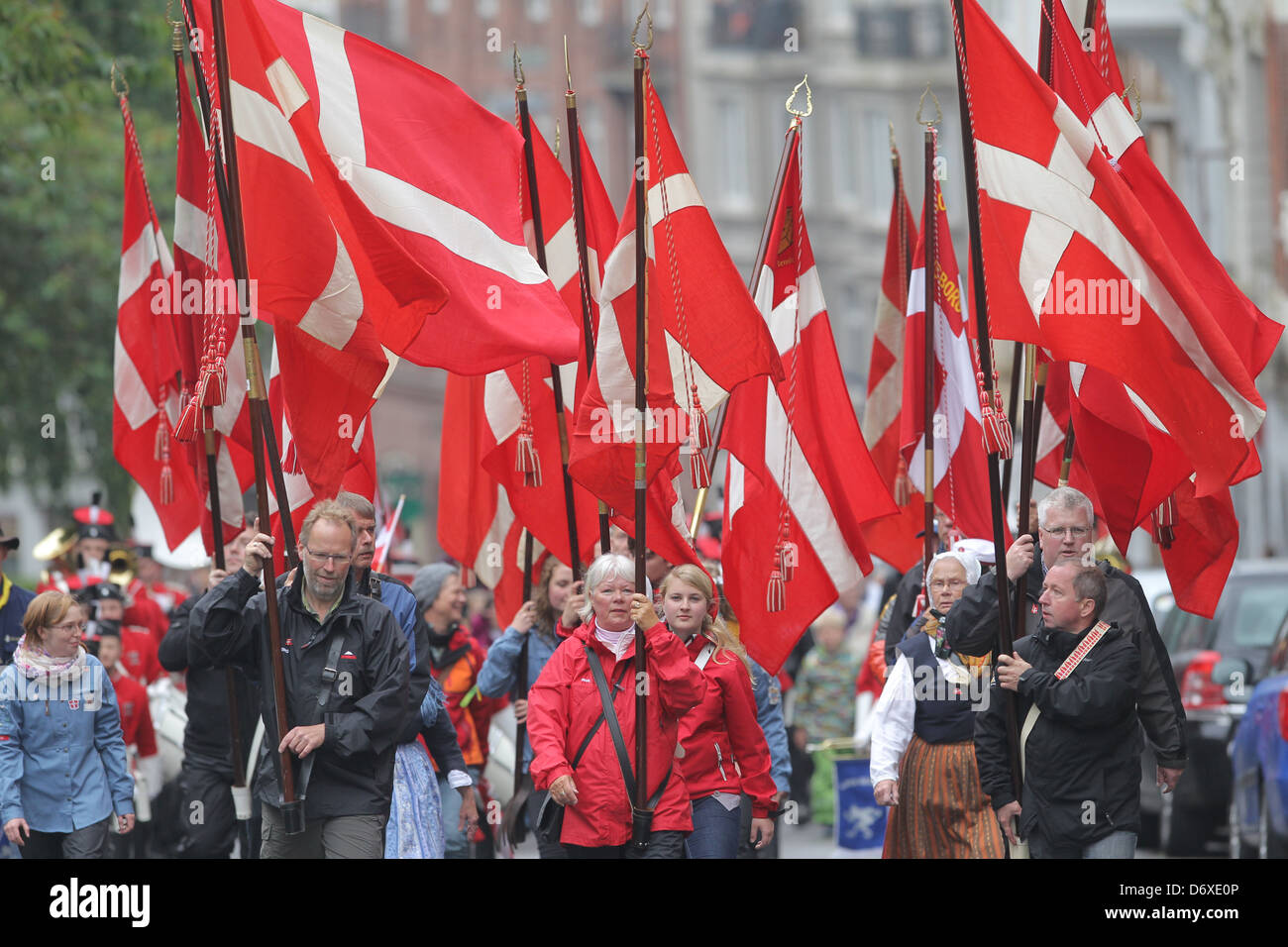 Flensburg, Germany, the annual meeting of the Danish minority Stock