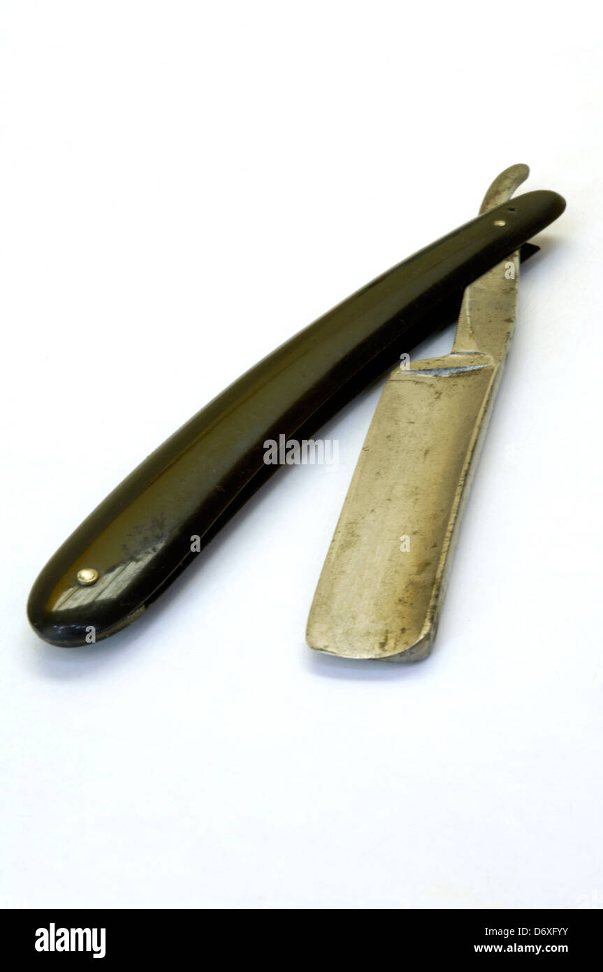 Cut throat razor Stock Photo Alamy