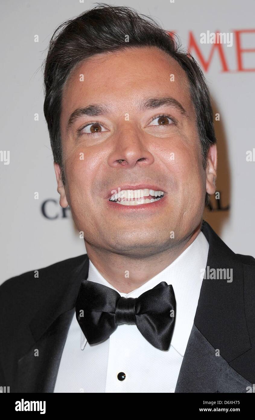 New York, USA. April 23, 2013. Jimmy Fallon at TIME 100 Gala, Frederick ...