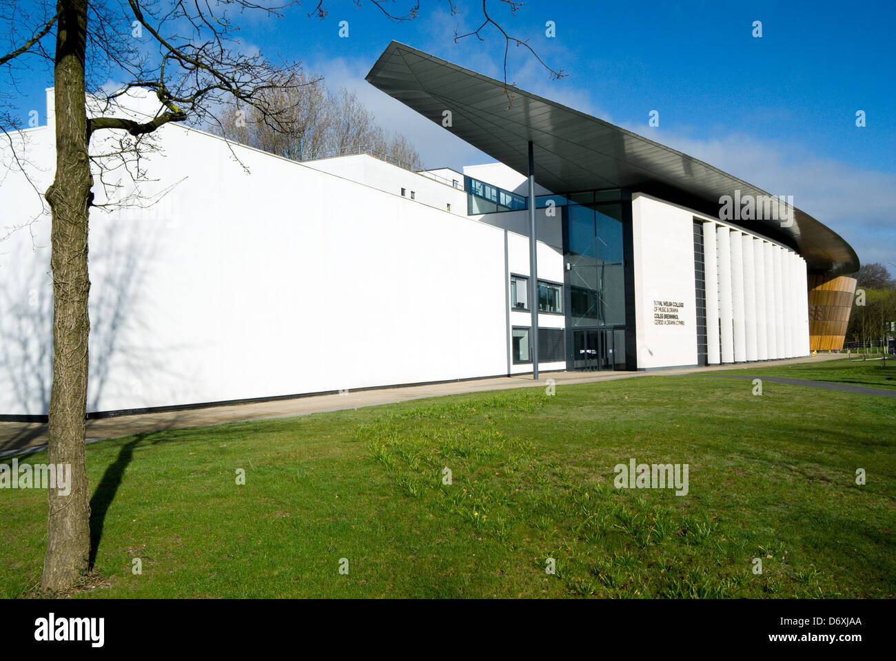 Royal Welsh College of Music and Drama, Cardiff,  Wales,  UK. Stock Photo