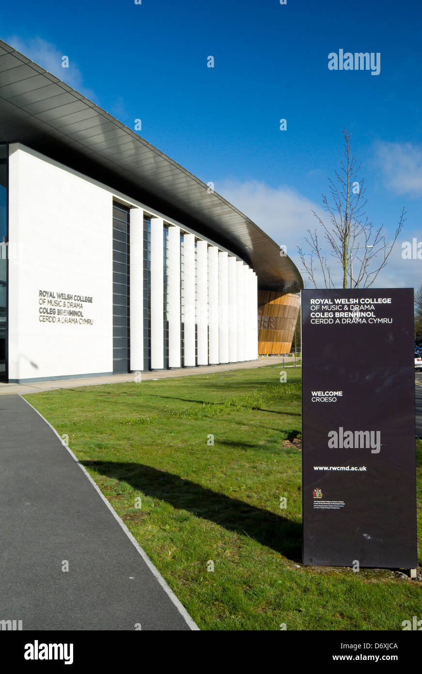 Royal Welsh College of Music and Drama, Cardiff, Wales, UK Stock Photo