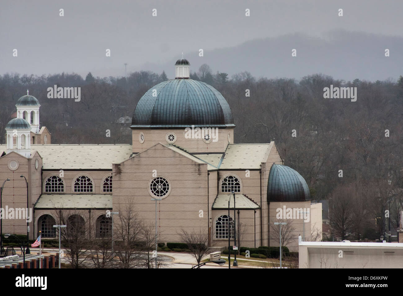 Saint Greek Orthodox Cathedral, Greenville SC Stock Photo Alamy