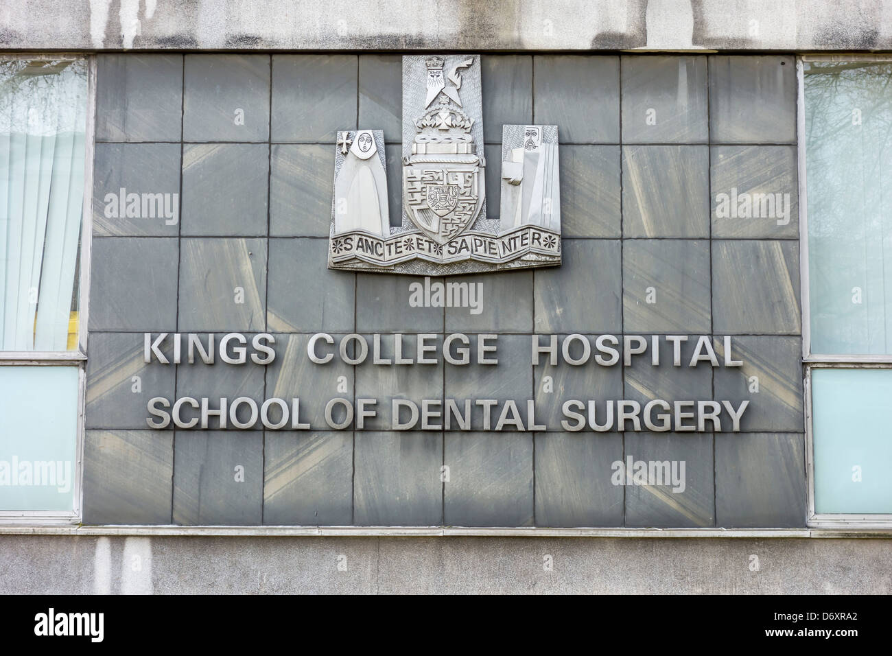 Kings College Hospital NHS Denmark Hill London Stock Photo
