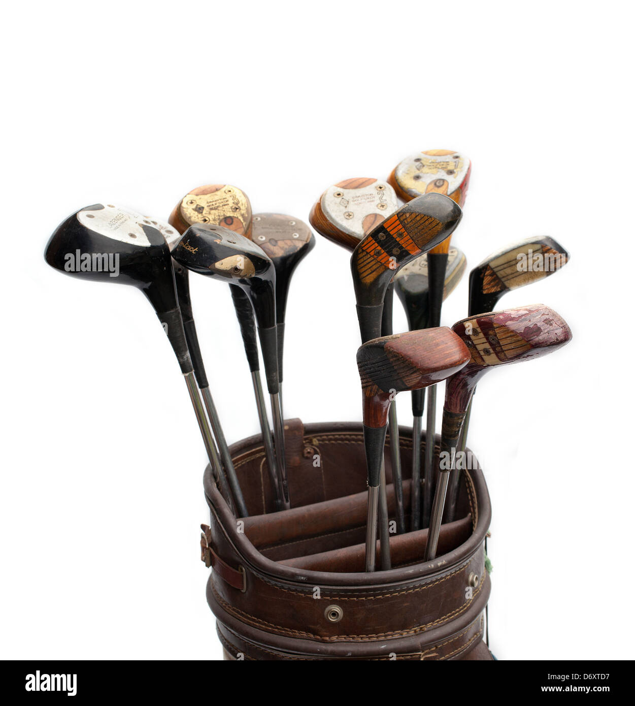 Vintage Golf Clubs And Bag High-Res Stock Photo - Getty Images