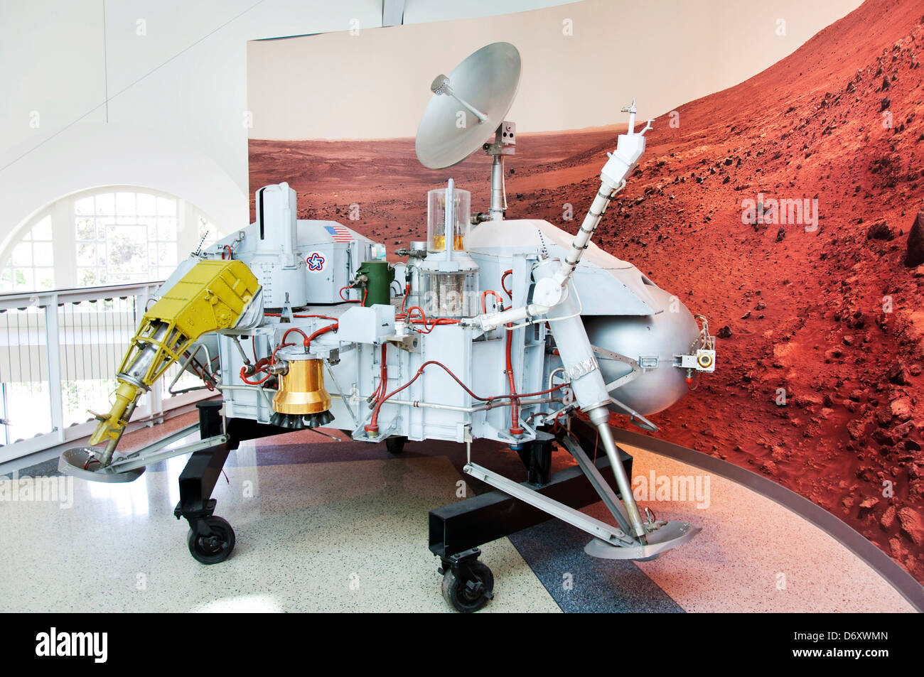 Viking Lander, California Science Center in Los Angeles Stock Photo