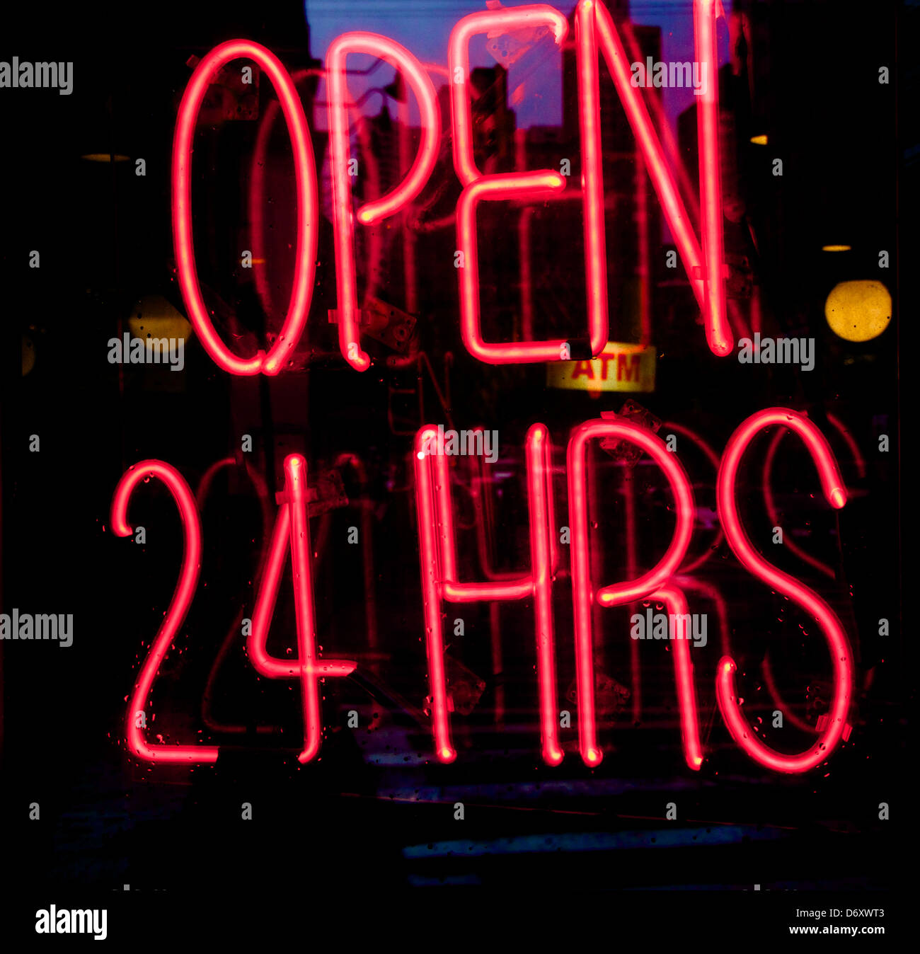 New York open all night Stock Photo Alamy
