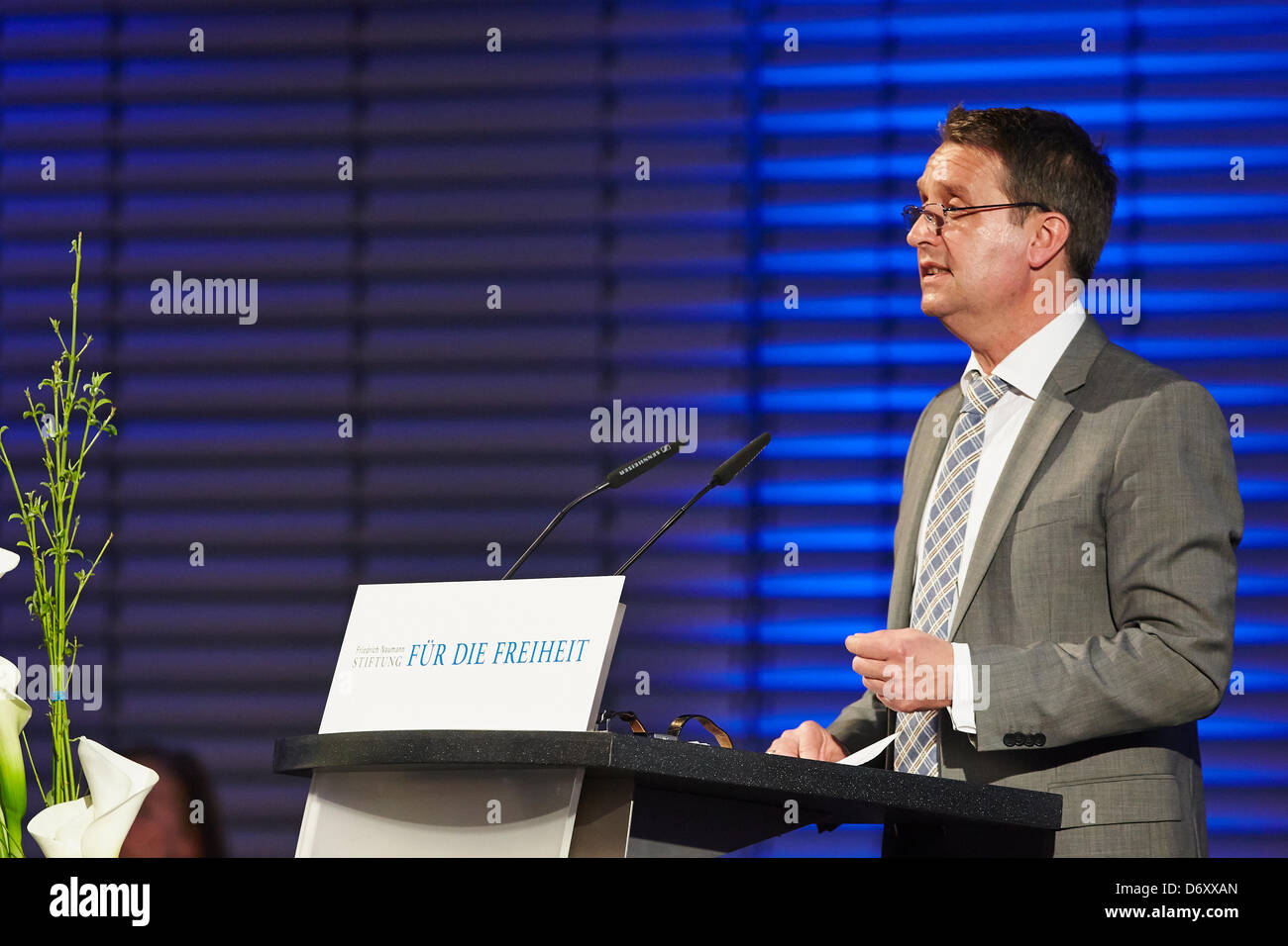 Berlin, 24 April, 2013. Gabor Steingart, a managing director of the ...