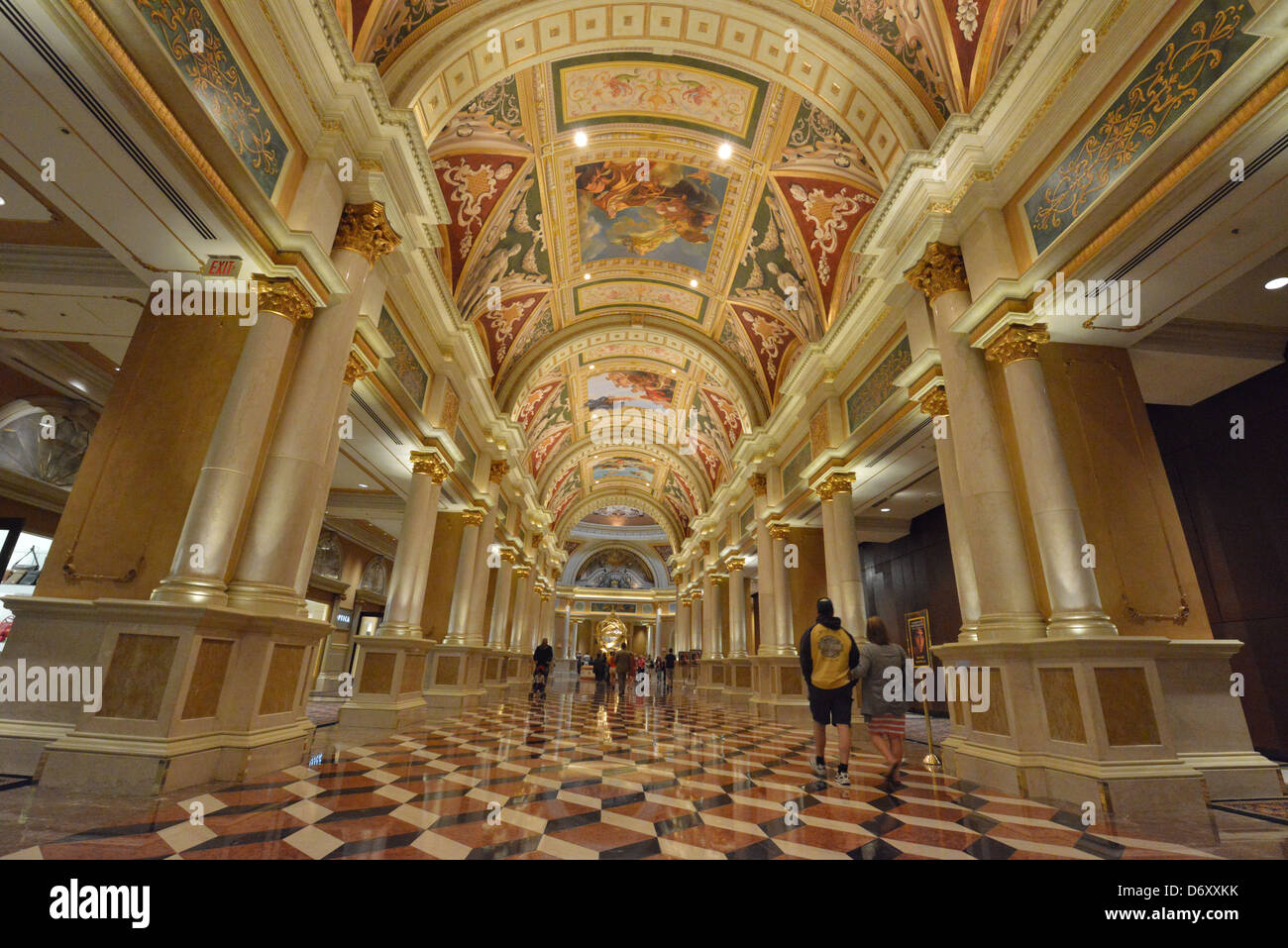 Hotel corridor las vegas hi-res stock photography and images - Alamy