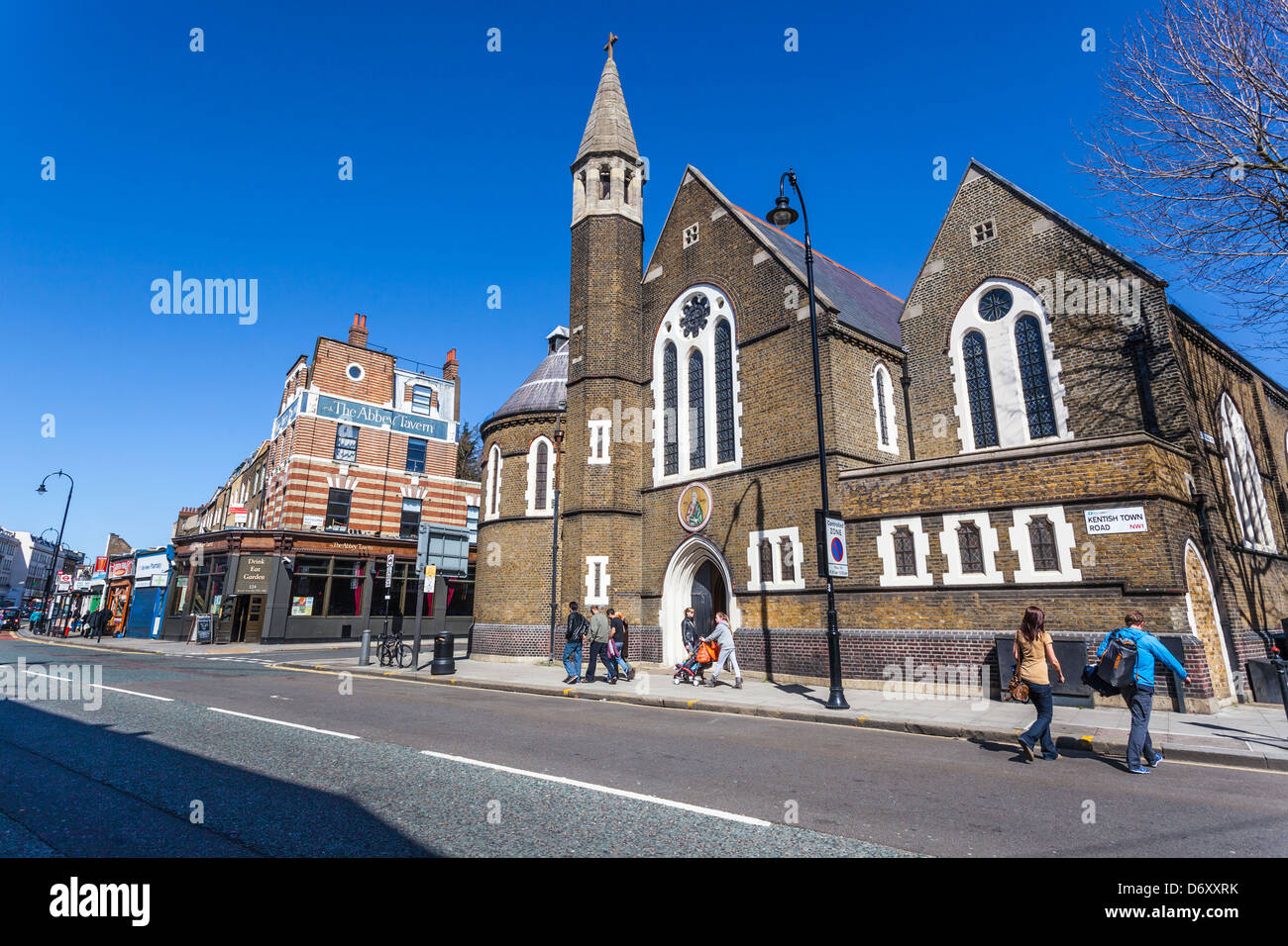 St Andrew's Greek Orthodox Church, Kentish Town road, London, England, UK Stock Photo Alamy