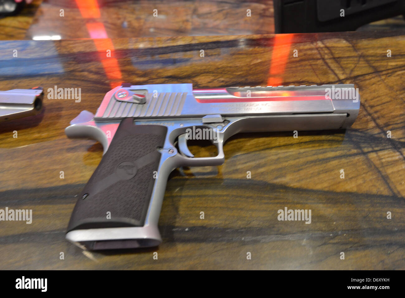 Desert Eagle Pistol. Stock Photo