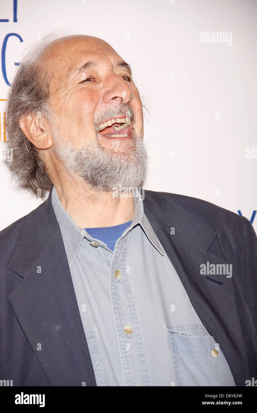 Richard Libertini Meet and greet with the cast of the Broadway production of 'Relatively Speaking' held at Sardi's restaurant. Stock Photo