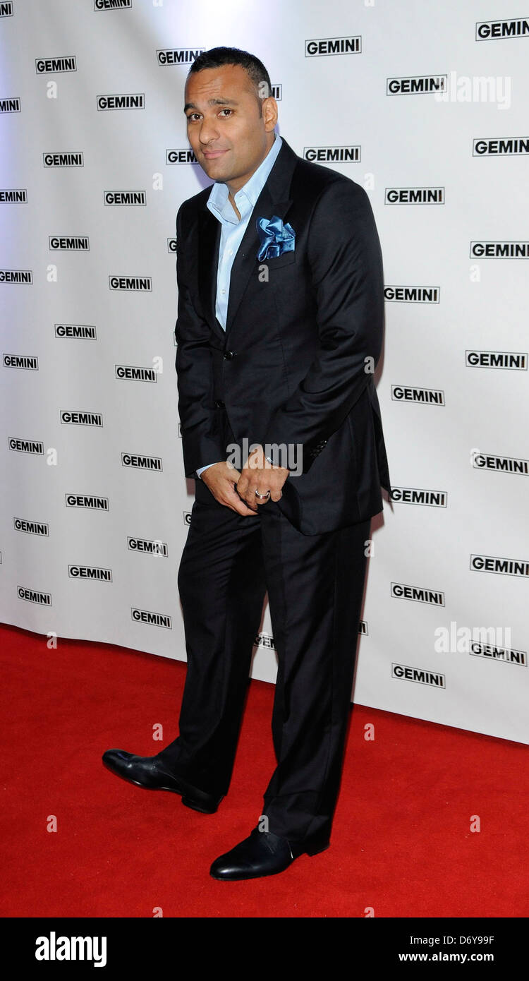 Russell Peters The 26th Gemini Awards - Arrivals Toronto, Canada - 07.09.11 Stock Photo