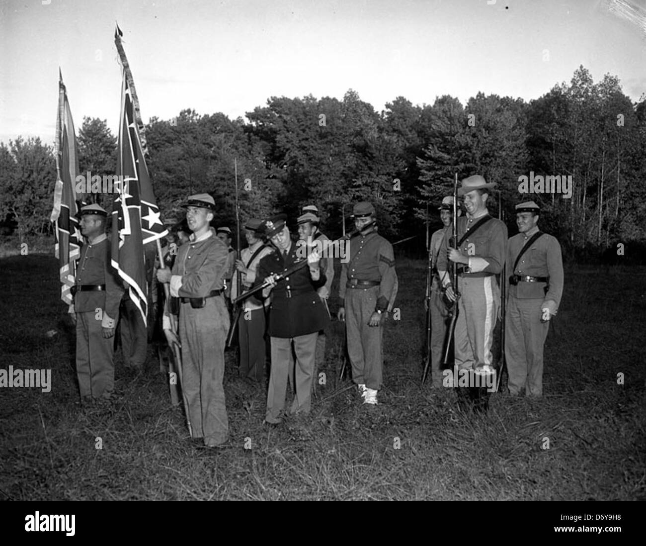 Reenactors civil Black and White Stock Photos & Images - Alamy