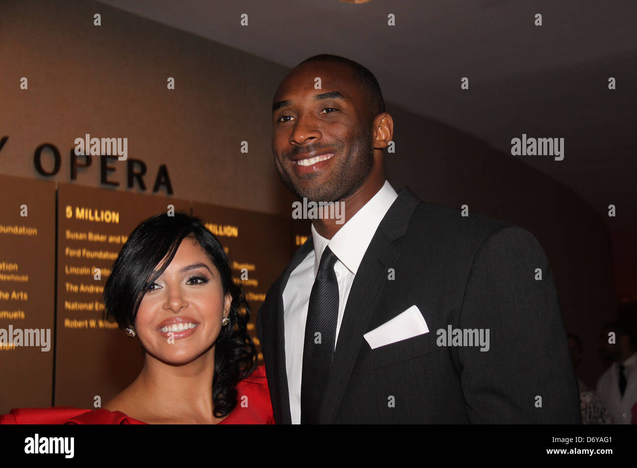 Vanessa Bryant, Kobe Bryant Valentino Garavani is honored with the 2011 Couture Council Award for Artistry of Fashion held at Stock Photo