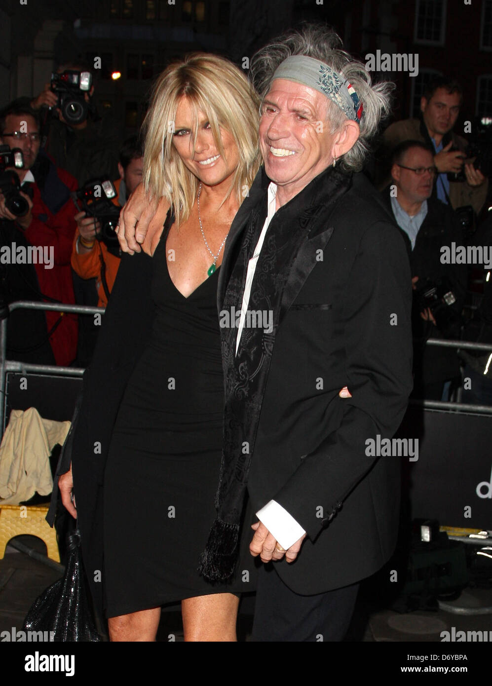 Keith Richards and wife Patti Hansen GQ Men of the Year Awards 2011 ...