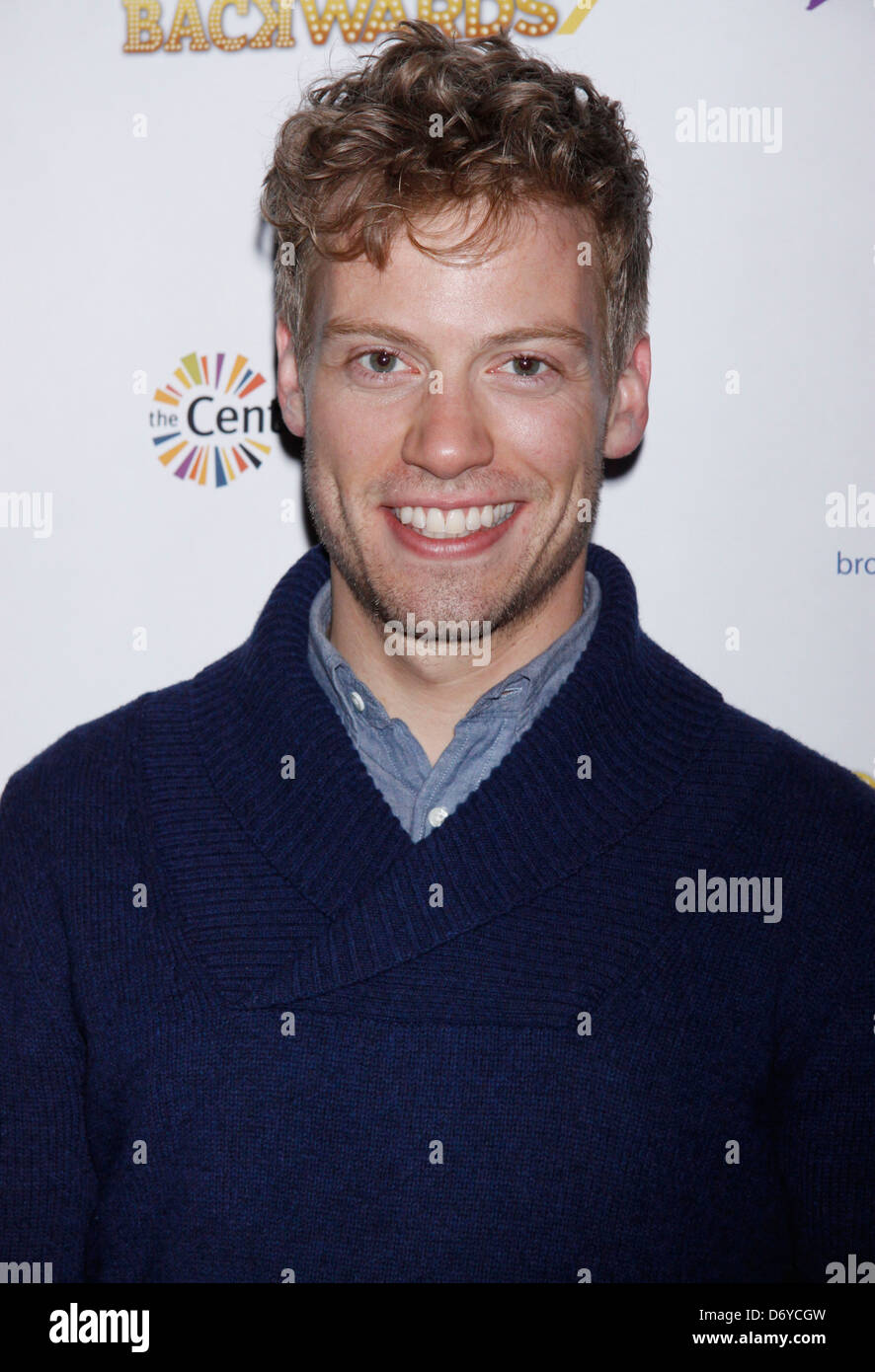 Barrett Foa After party for Broadway Backwards 7 at John’s Pizzeria