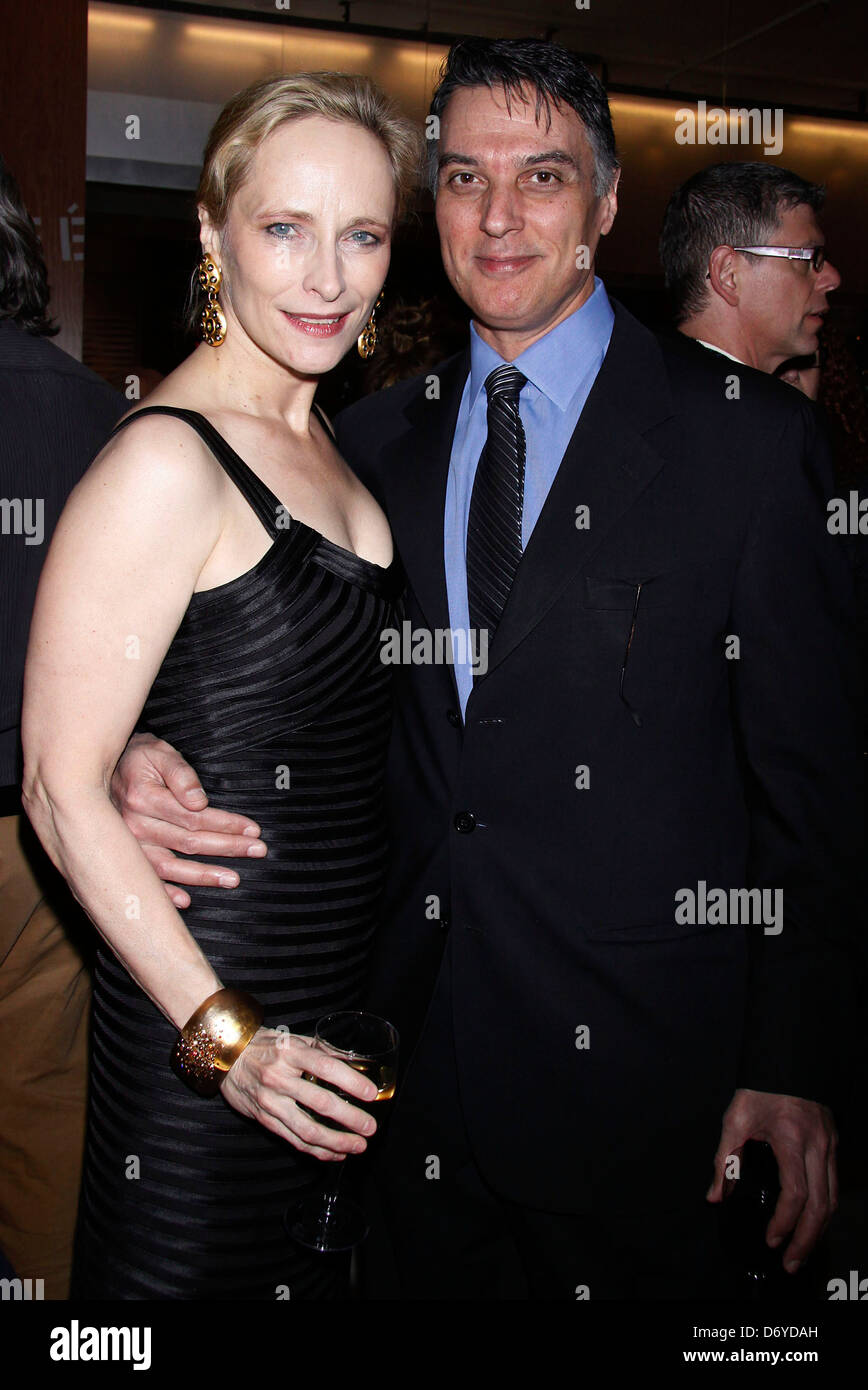 Laila Robbins and Robert Cuccioli Opening night after party for 'The ...