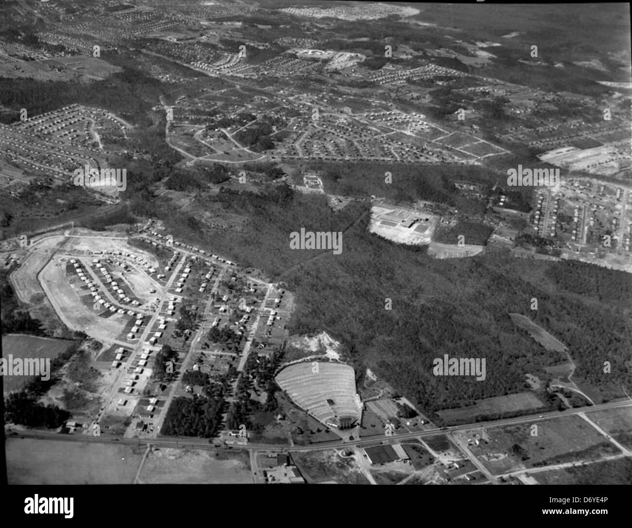 Broad Street to Patterson Avenue, Skipwith Road west Stock Photo Alamy