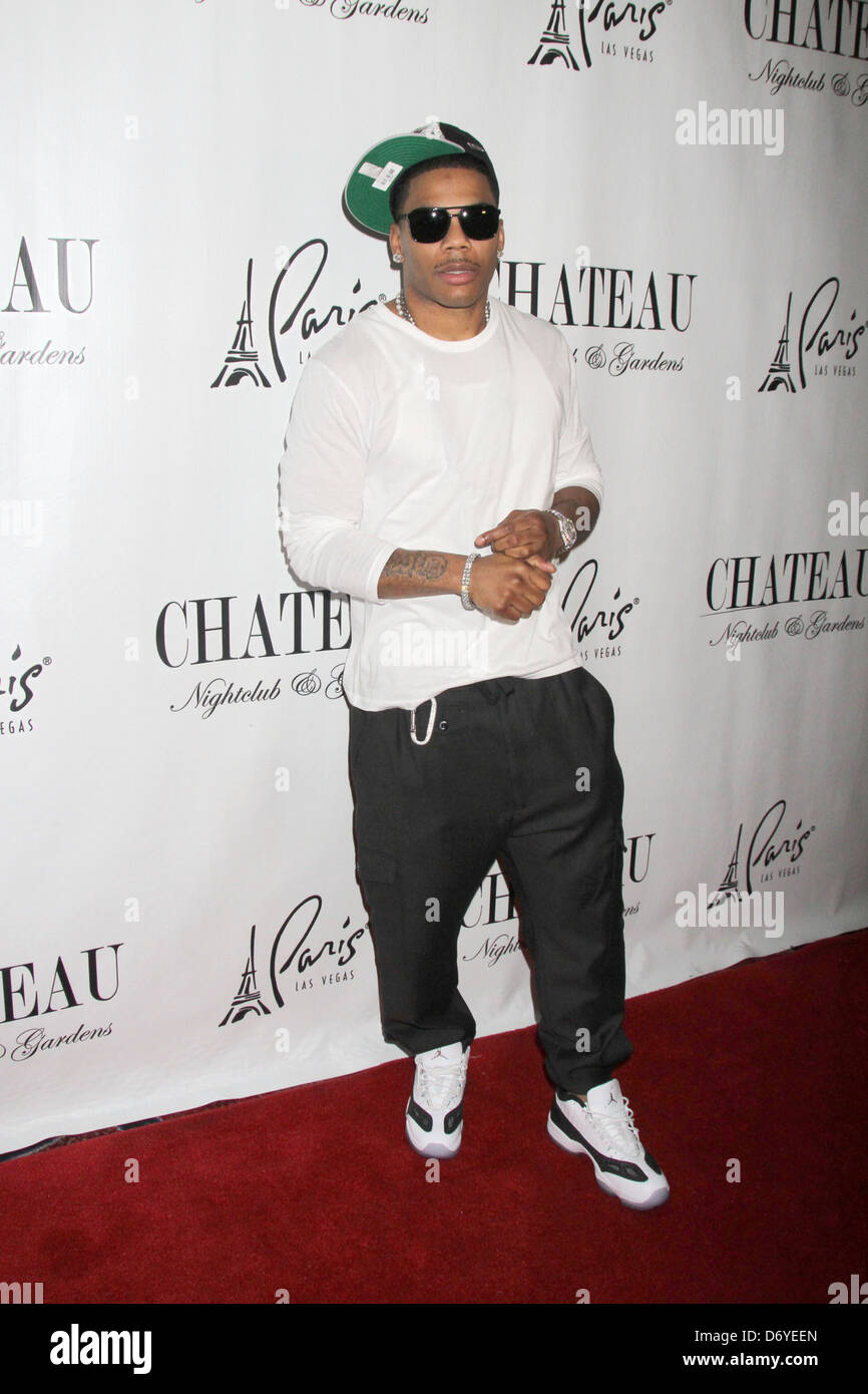 Nelly Nelly walks the red carpet at Chateau and Gardens at