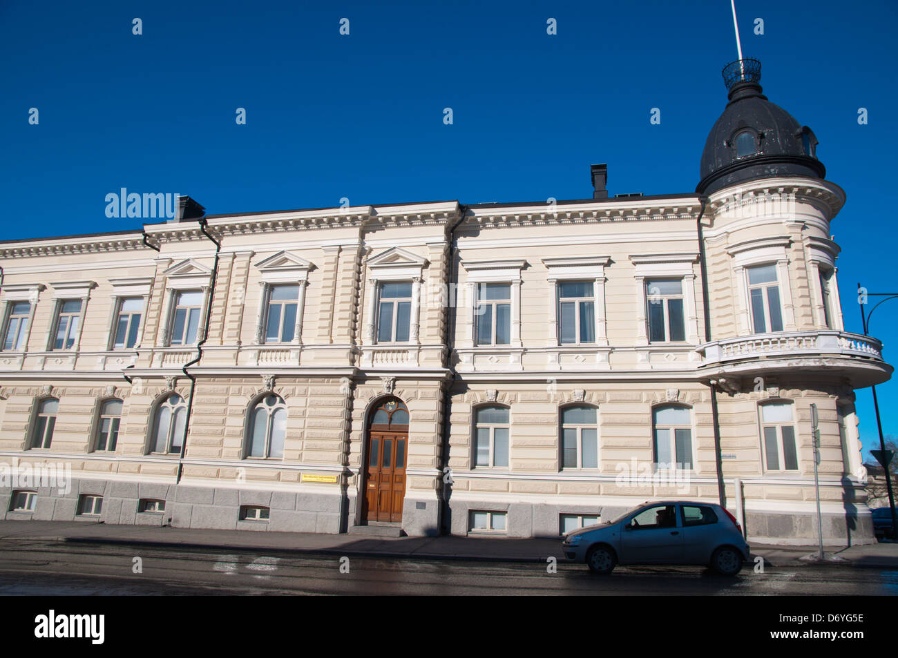 Historical government building (1893) along Hallituskatu street central
