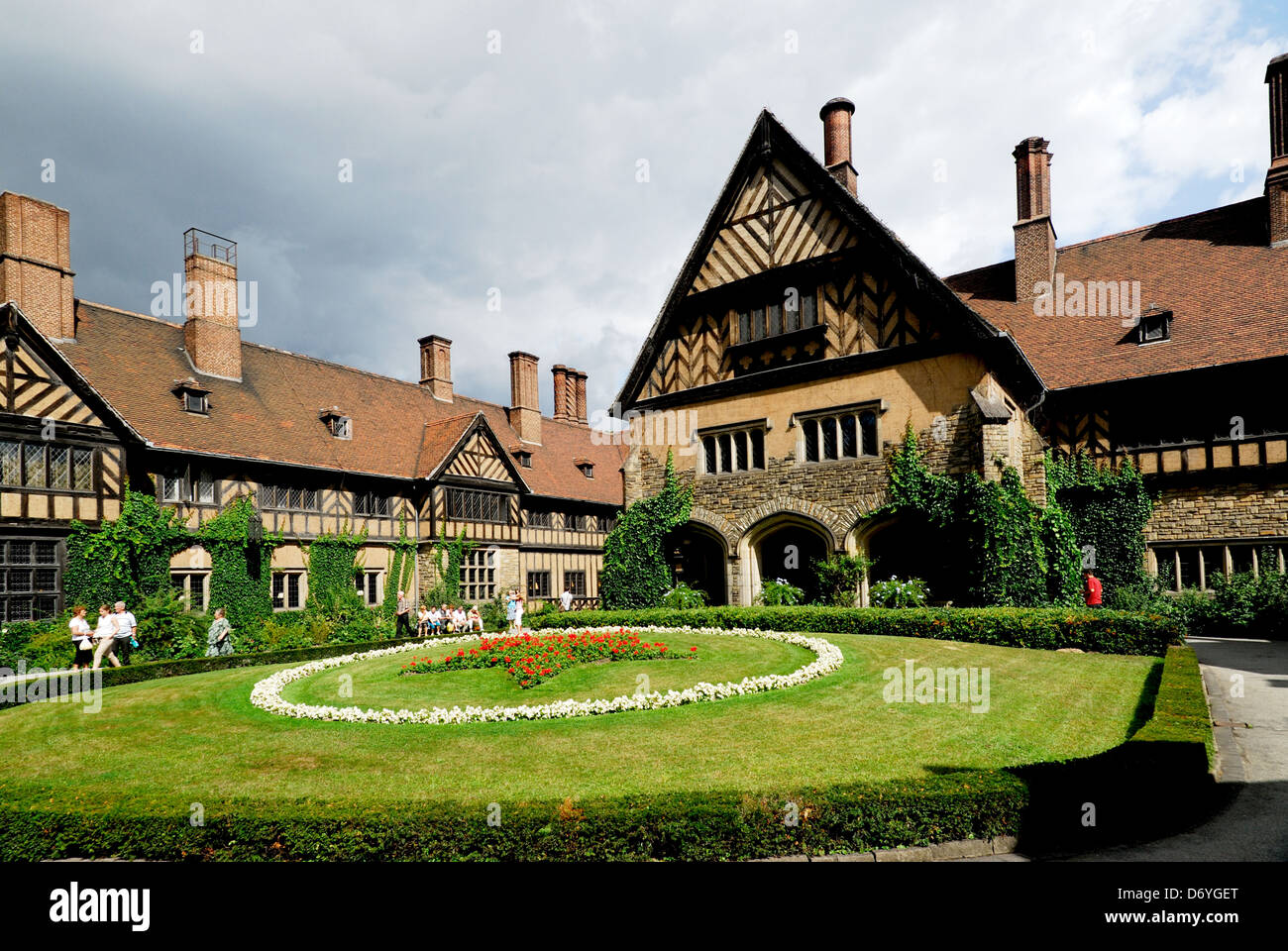 potsdam, castle, Cecilienhof, germany, europe,photo Kazimierz Jurewicz, Stock Photo