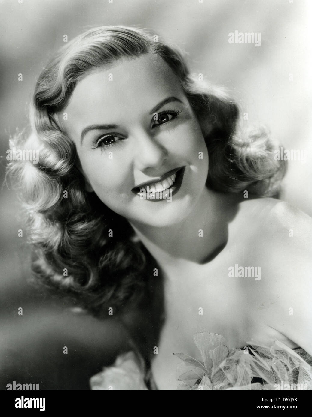 DEANNA DURBIN Candian singer and film actress about 1940 Stock Photo