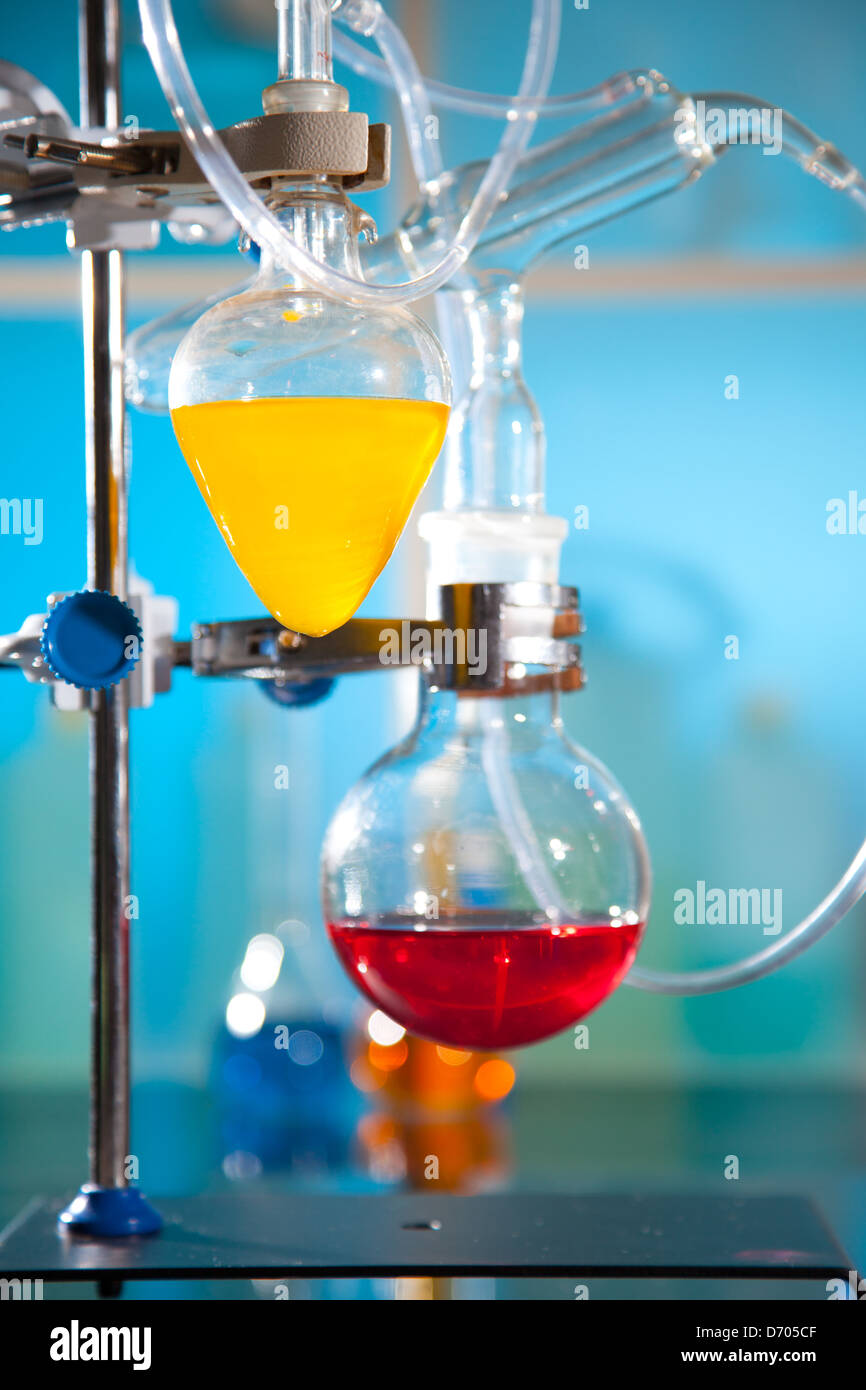 Laboratory glass beaker red hires stock photography and images Alamy