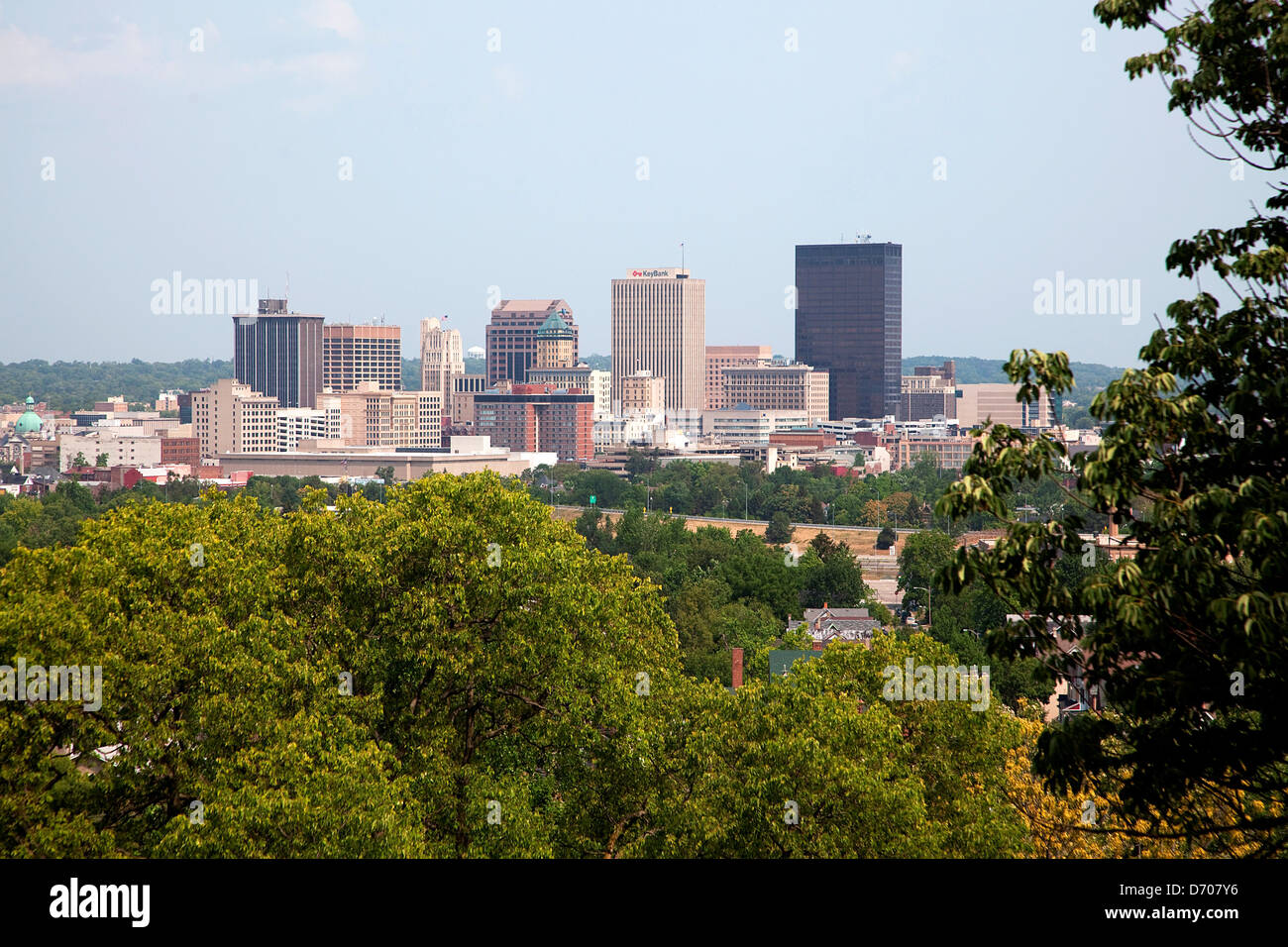 Downtown Dayton, Ohio Skyline Stock Photo Alamy