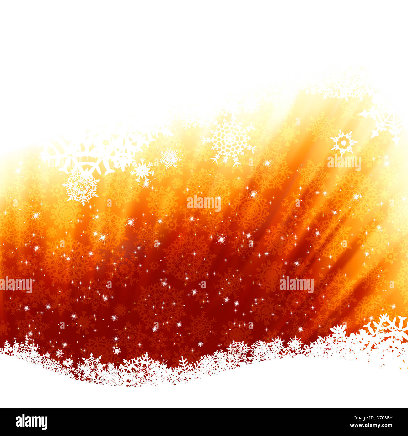 Illustration of a christmas background with stars and golden stripes ...