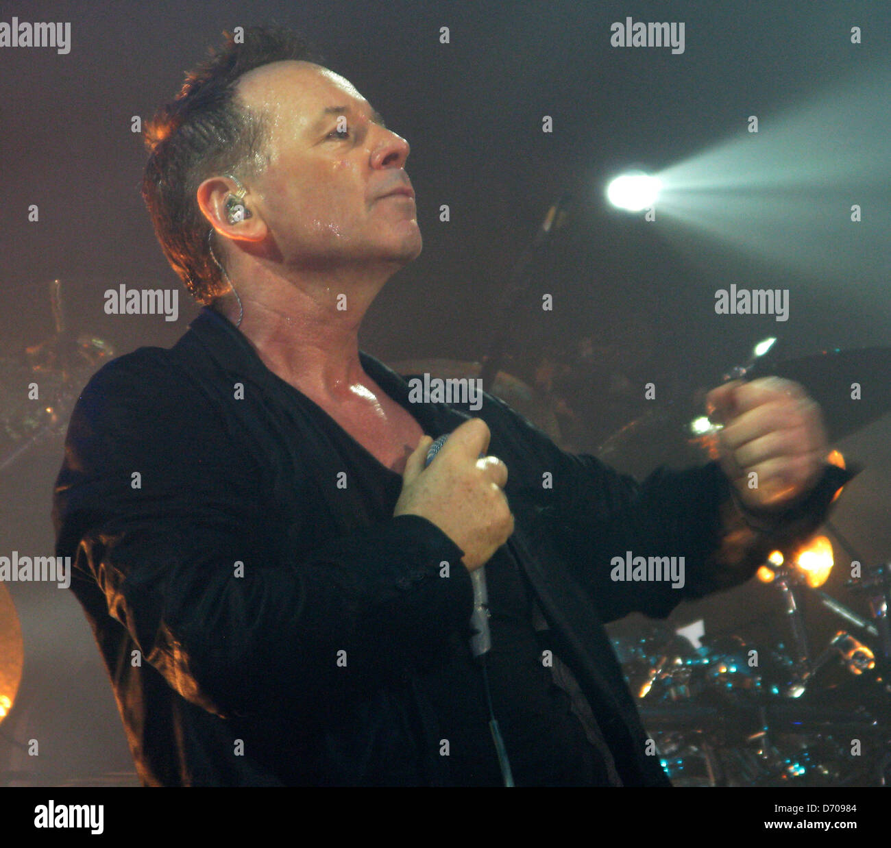 Jim Kerr Simple Minds performing at The Roundhouse London, England - 02