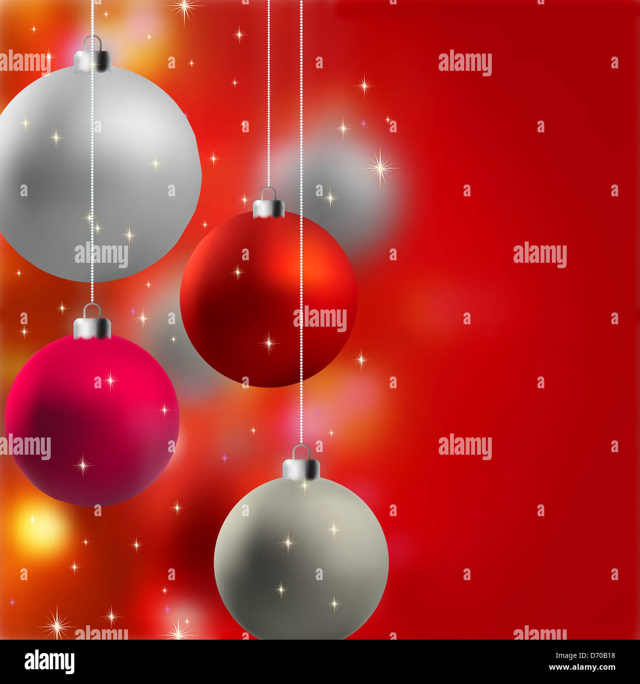 Christmas background with stars Stock Photo - Alamy
