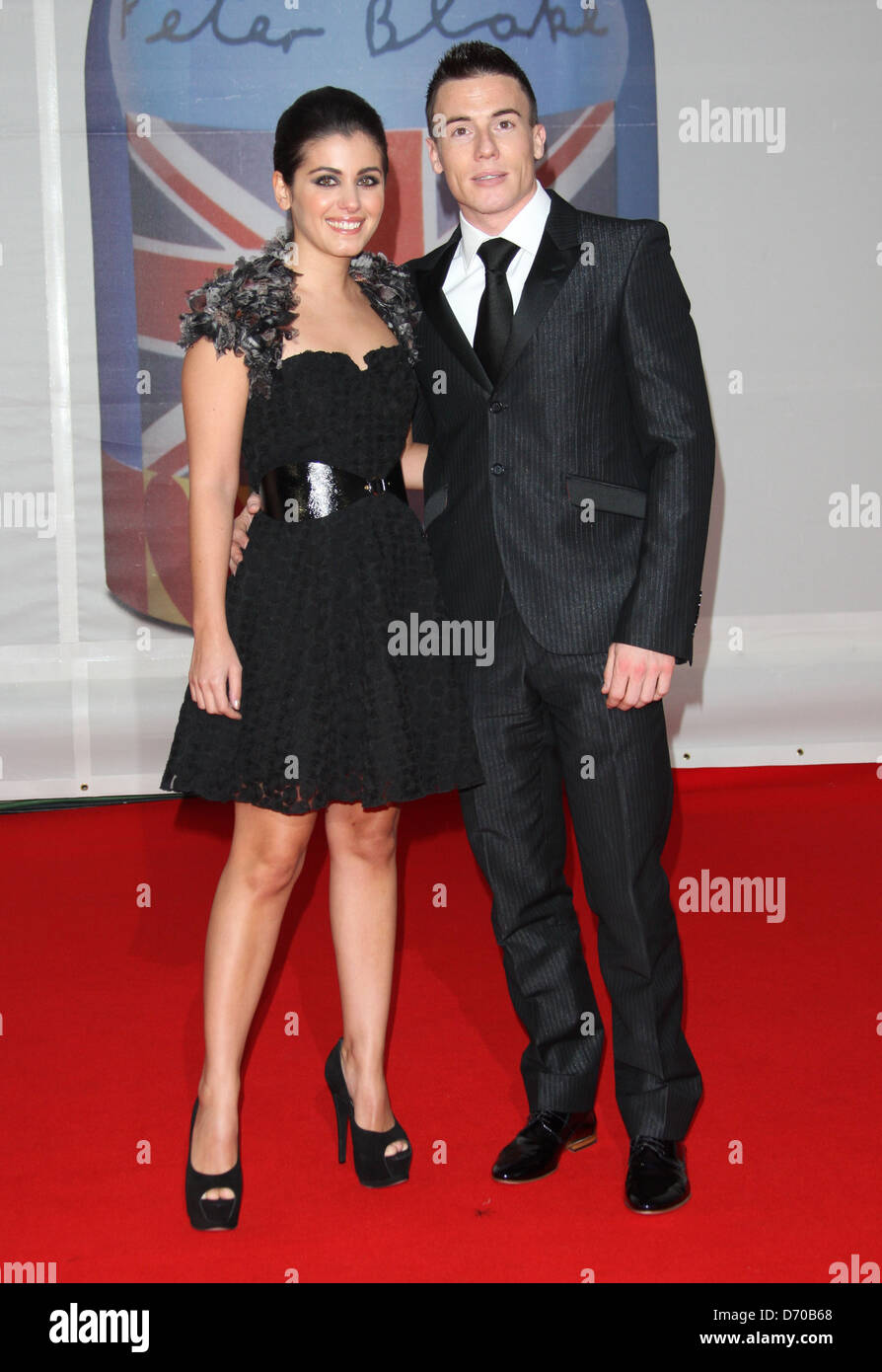 Katie Melua and fiance James Toseland The Brit Awards 2012 held at The