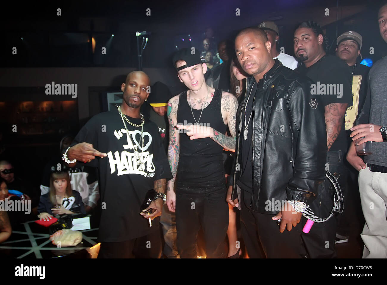 DMX, Machine Gun Kelly and Xzibit who makes a cameo appearance in Kelly