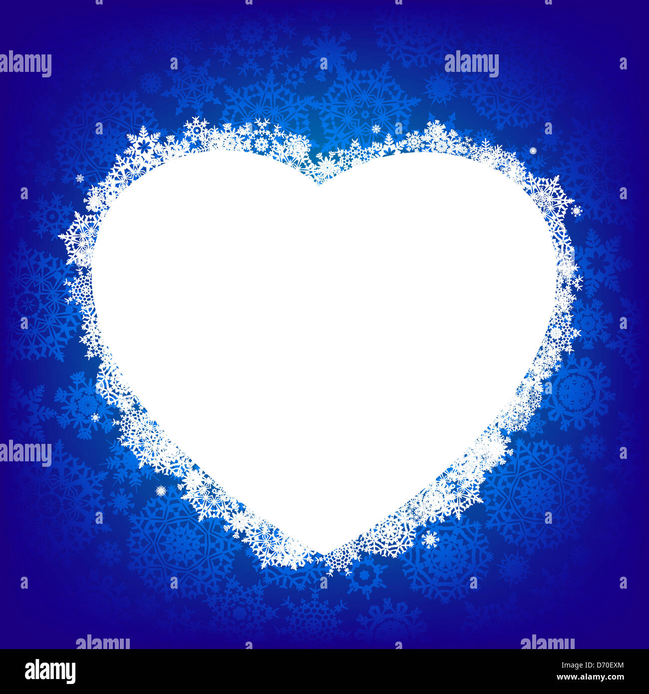 Christmas background with snowflakes Stock Photo - Alamy