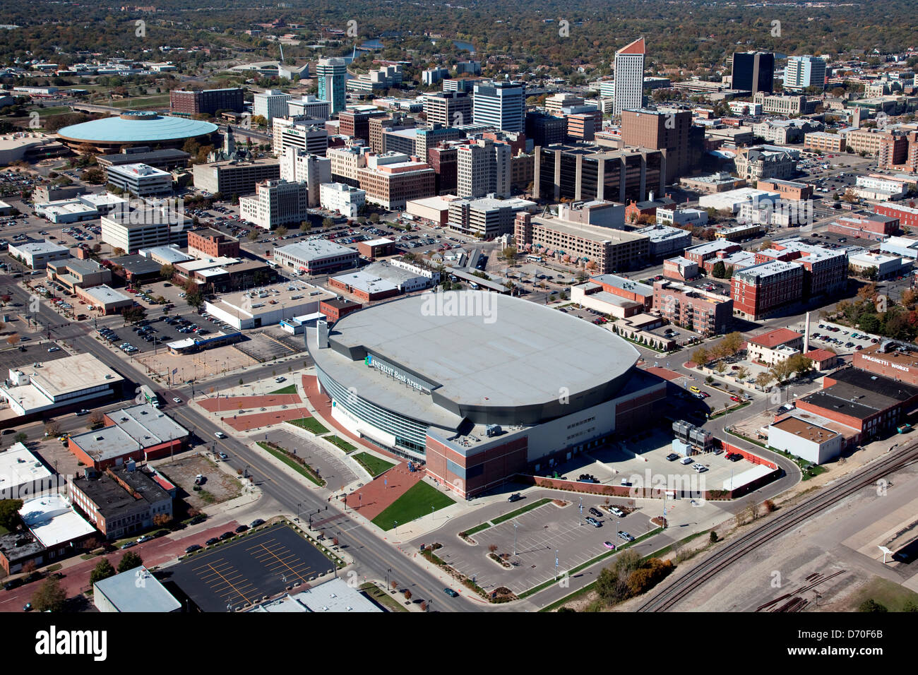 View from the 213 😭 - Picture of Intrust Bank Arena, Wichita - Tripadvisor