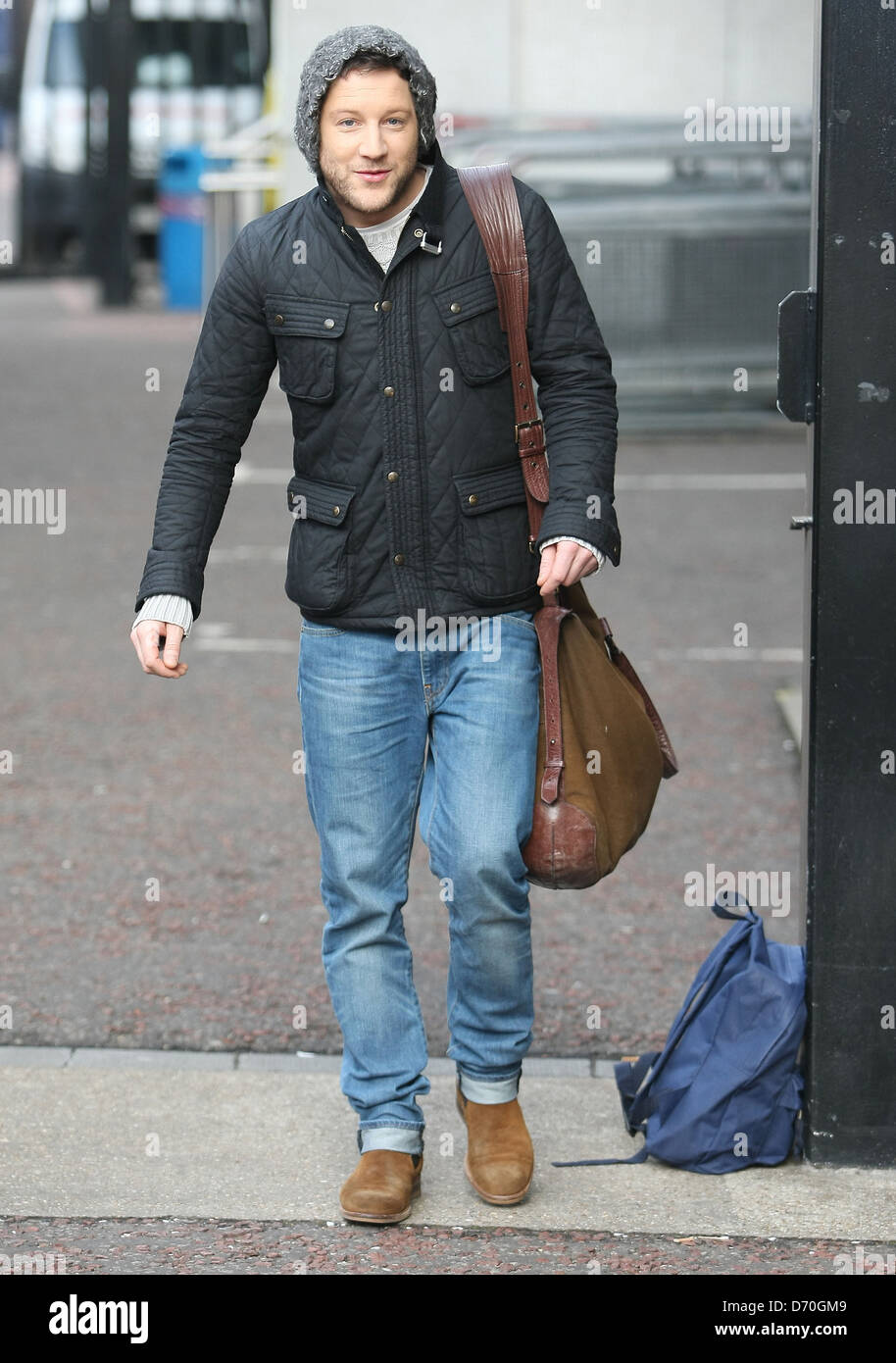 Matt Cardle at the ITV studios London, England - 20.02.12 Stock Photo