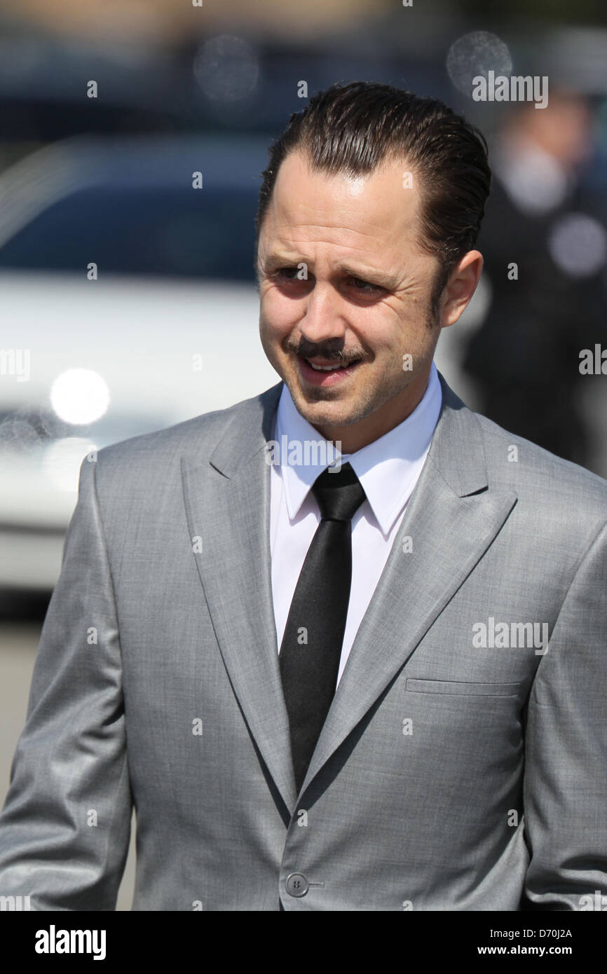 Giovanni Ribisi 27th Annual Independent Spirit Awards - Outside Arrivals Los Angeles, California - 25.02.12 Stock Photo