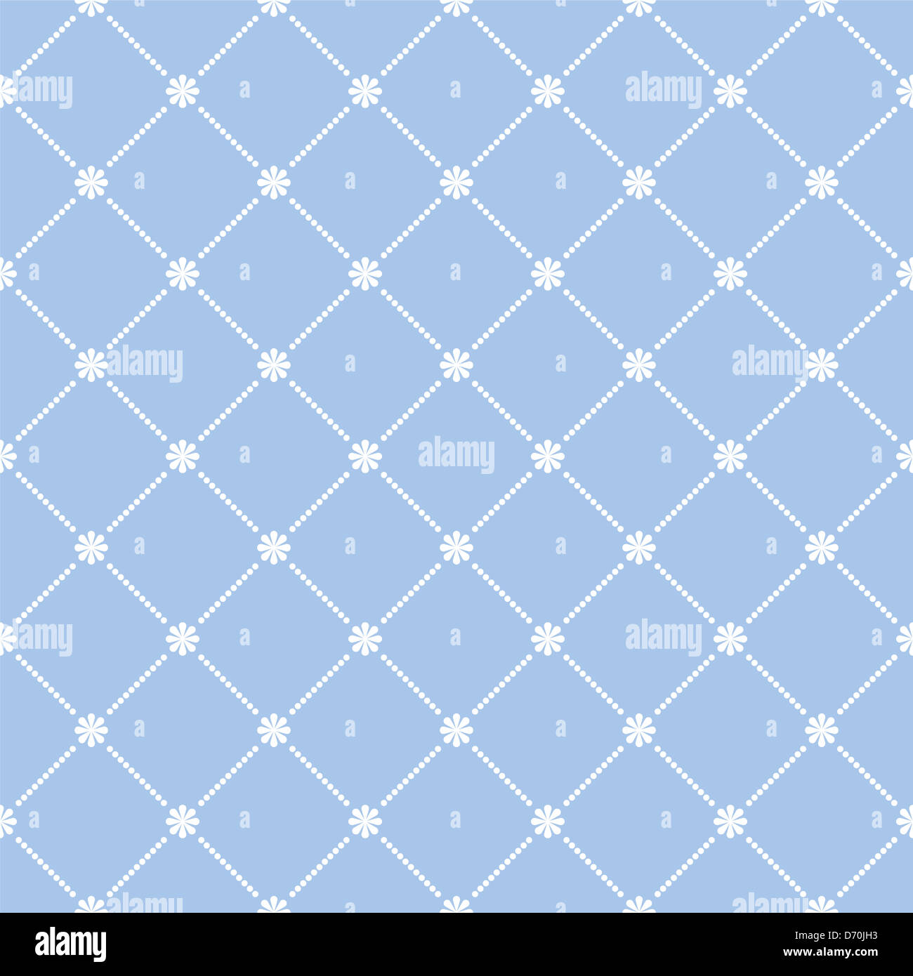 illustration of a seamless flower pattern wallpaper Stock Photo - Alamy