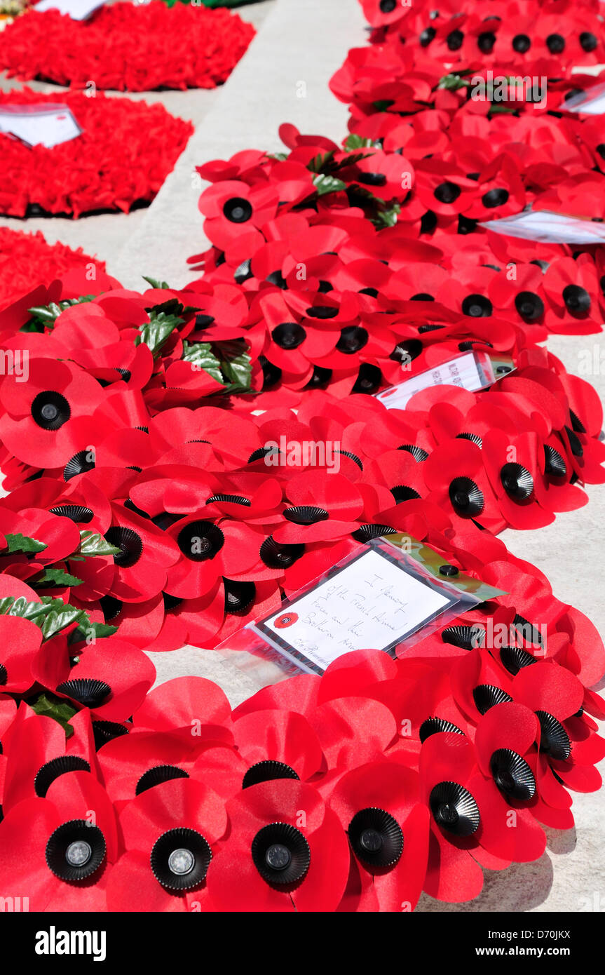 Anzac Day, London, UK. 25th April 2013. Wreaths laid at the Cenotaph Stock Photo Alamy
