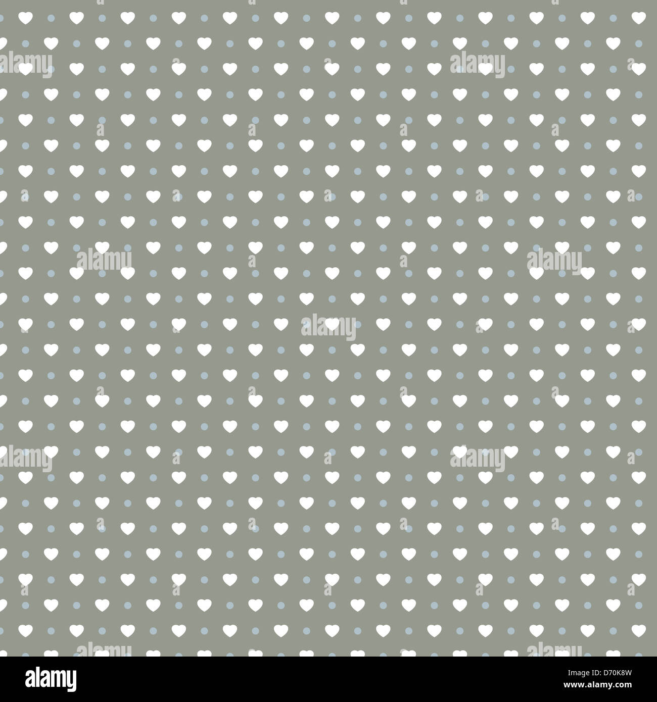 Seamless Harts background swatch ready pattern Stock Photo - Alamy