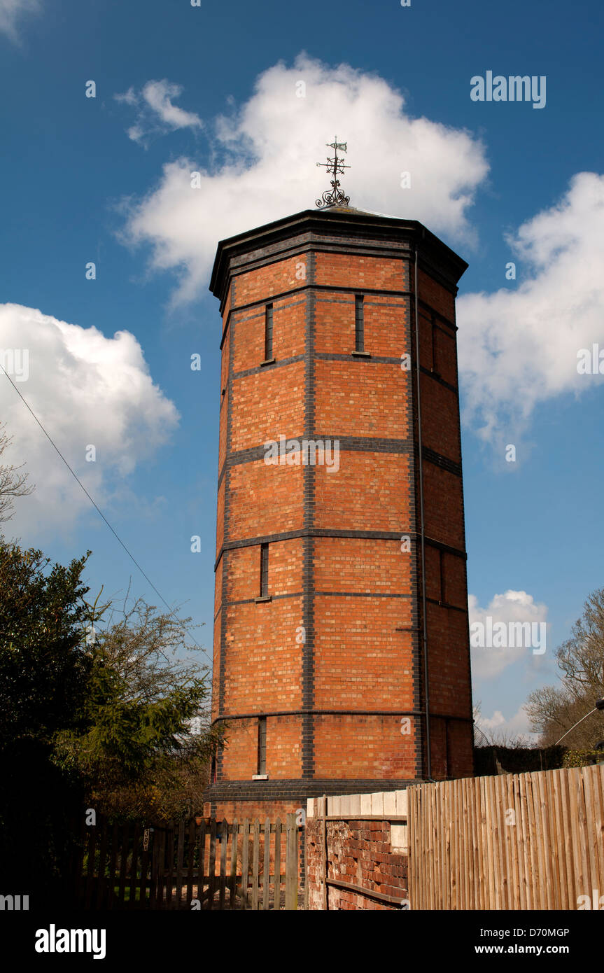 The old water tower, Headless Crosss, Redditch, England, UK Stock Photo